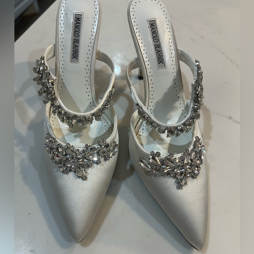 Manolo Blahnik mules
